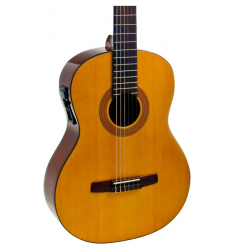 Hohner A+ Full Size Nylon String Acoustic-Electric Guitar Natural