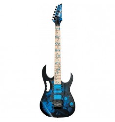 Ibanez JEM77P Guitar with Blue Floral Pattern