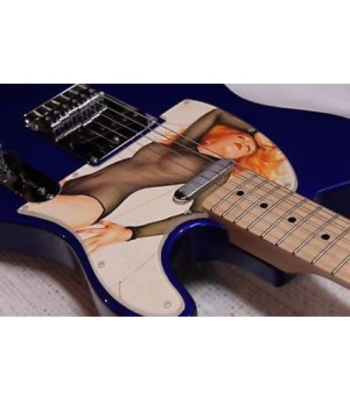 Vintage Album Cover Art Fender Telecaster Cars Candy O Record Pinup Pickguard Guitars China Online