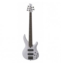 Yamaha TRBX505 Bass Guitar in Translucent White